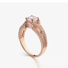 Fashionable new design jewelry accessories diamond wedding ring dainty wedding ring designs for woman